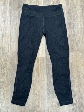 Lululemon Snake Print Leggings